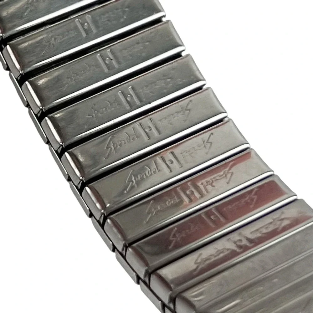 Vintage Citizen President Day Date Two Tone Watch Silver Gold Fluted Bezel